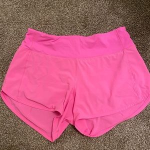 lululemon speed up 4 inch shorts